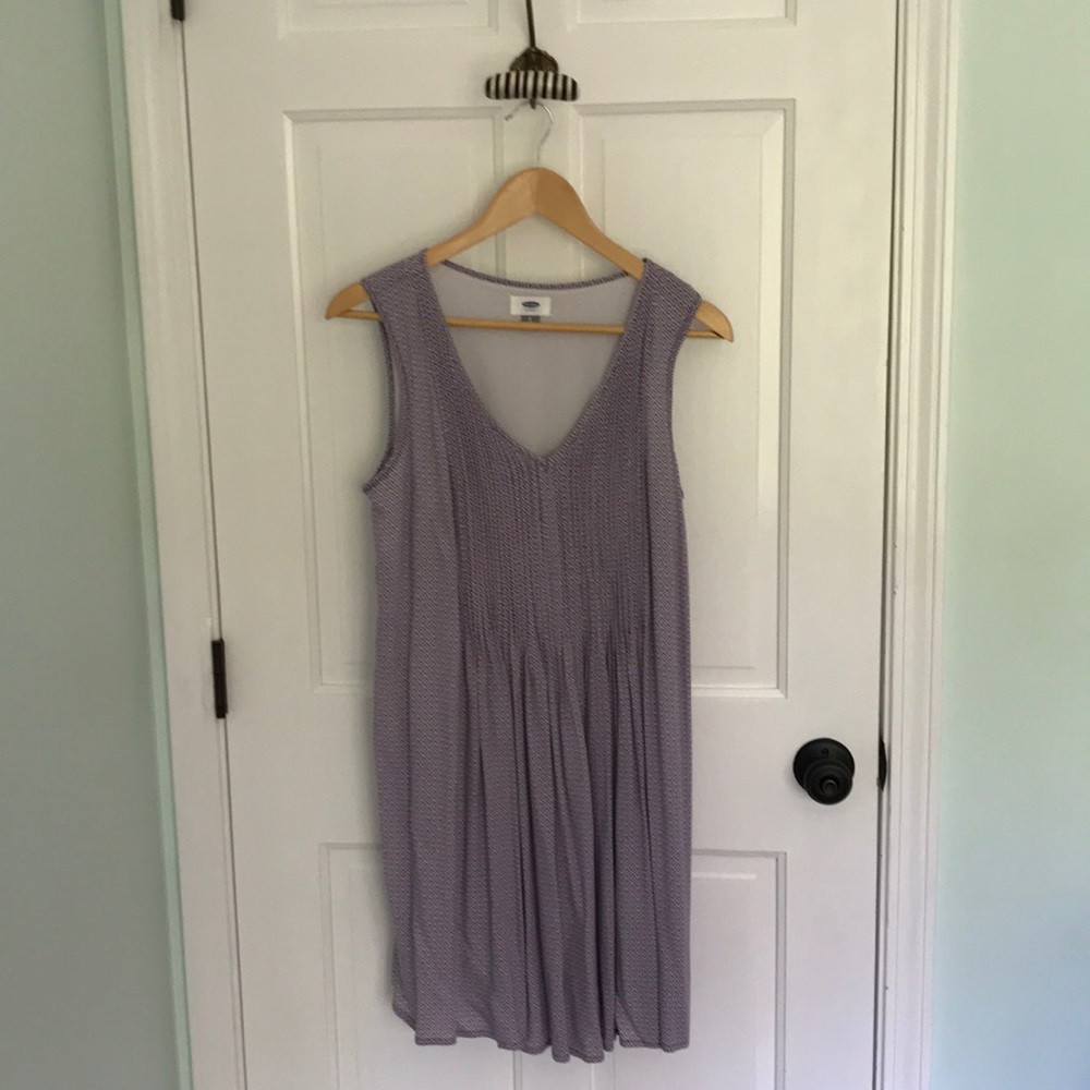 Old Navy Purple & White Tunic